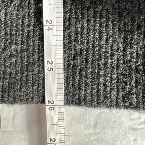 Theo & Spencer V-Neck Ribbed Sweater, Black, S, NWT - Picture 9 of 11